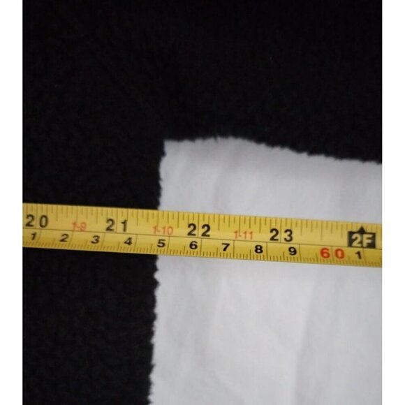 Goodfellow & Co Mens Black Faux Fur Zip-Up Jacket M. NWOT - Picture 7 of 8